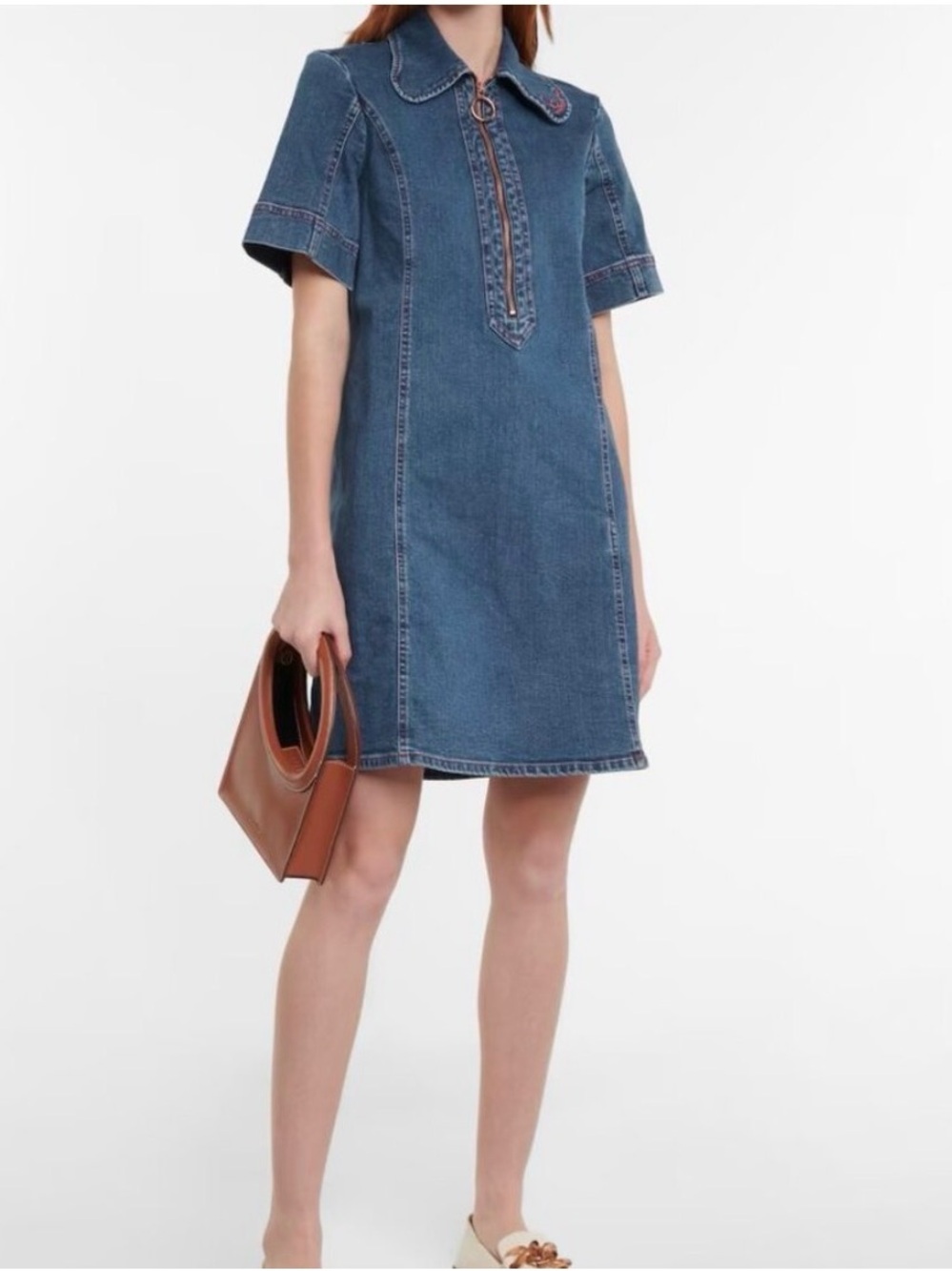 See by Chloé Blue Denim Dress
